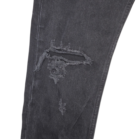 Agolde Cherie Womens High Rise Straight Distressed Luxury Denim Jeans Size 25 - Picture 5 of 10